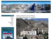 Tablet Screenshot of pingutours.de